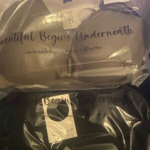 One Forlest bras sized Xl one black xxl one army green ￼